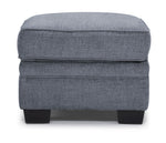 Tilley Ottoman - Charcoal