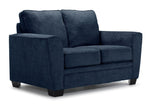 Tilley Sofa, Loveseat and Chair Set - Indigo