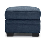 Tilley Ottoman - Indigo