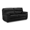 Toscana Leather Sofa - Black