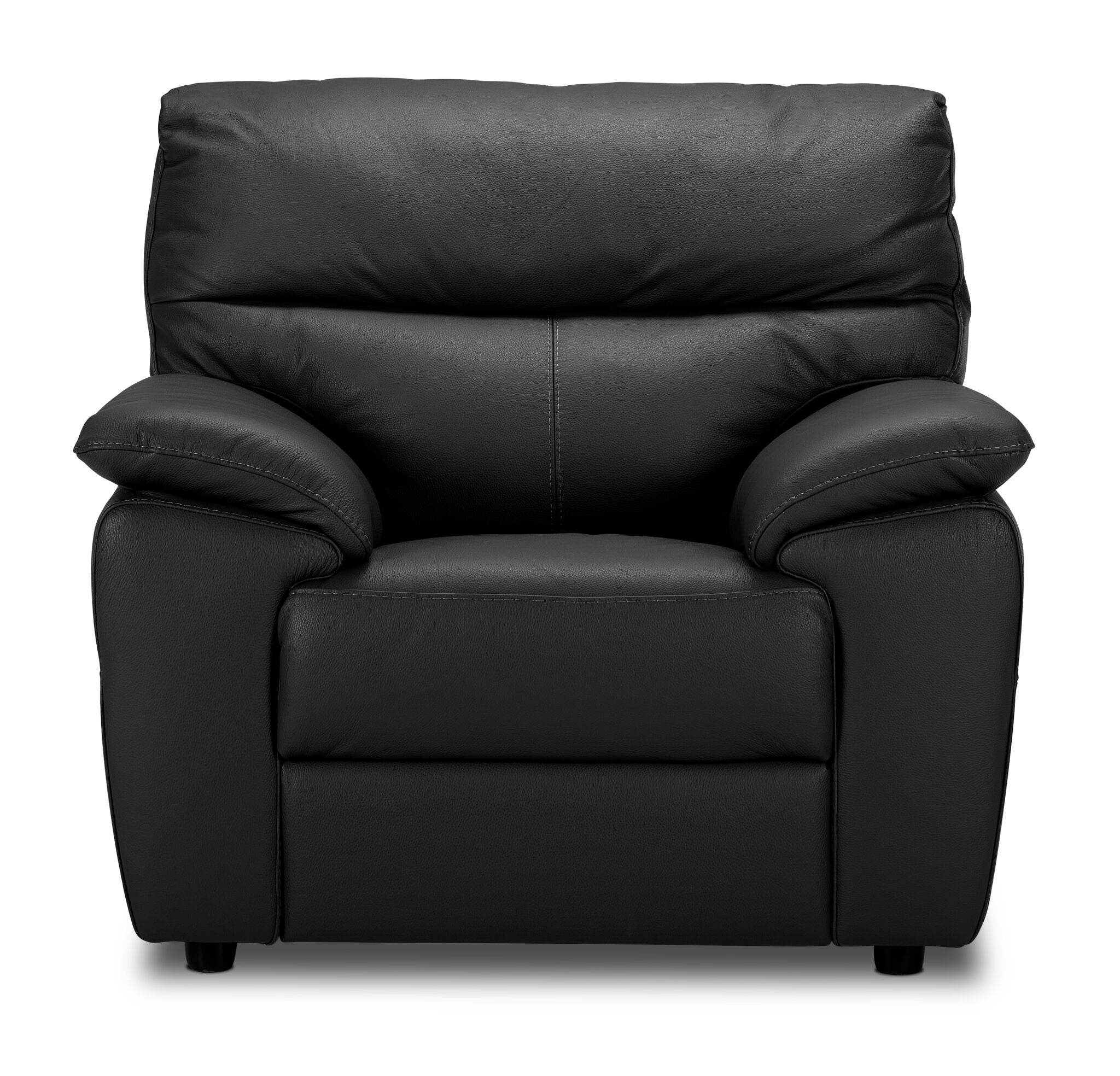 Toscana Leather Chair - Black