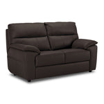 Toscana Leather Loveseat - Chocolate