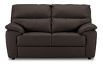Toscana Leather Loveseat - Chocolate