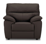 Toscana Leather Chair - Chocolate