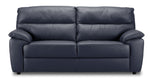 Toscana Leather Sofa - Navy Blue