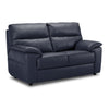 Toscana Leather Loveseat - Navy Blue