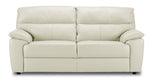 Toscana Leather Sofa - White