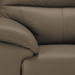 Toscana Leather Chair - Taupe
