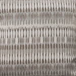 Tresor loveseat accent pillow close-up with light neutral patterned fabric