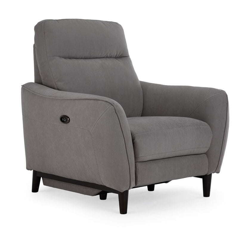Trevi Power Recliner Light Grey Leon's