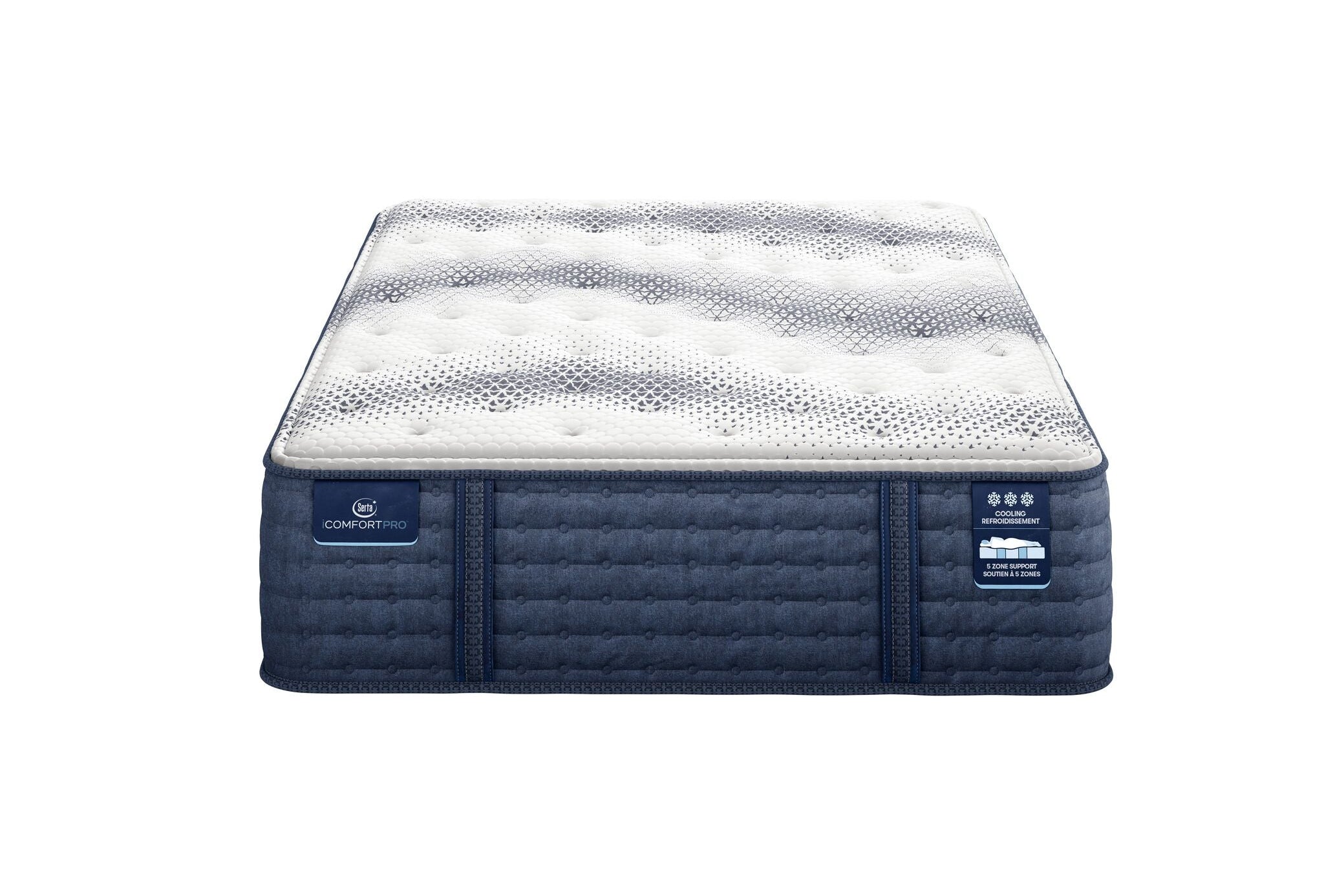 Serta iComfort PRO Tropea Tight Top Plush Queen Mattress and Boxspring Set