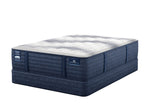 Serta iComfort PRO Tropea Tight Top Plush Queen Mattress and Split Boxspring Set