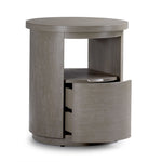 Fresh Perspective Turin 22" Side Table- Grey