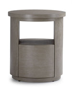 Fresh Perspective Turin 22" Side Table- Grey