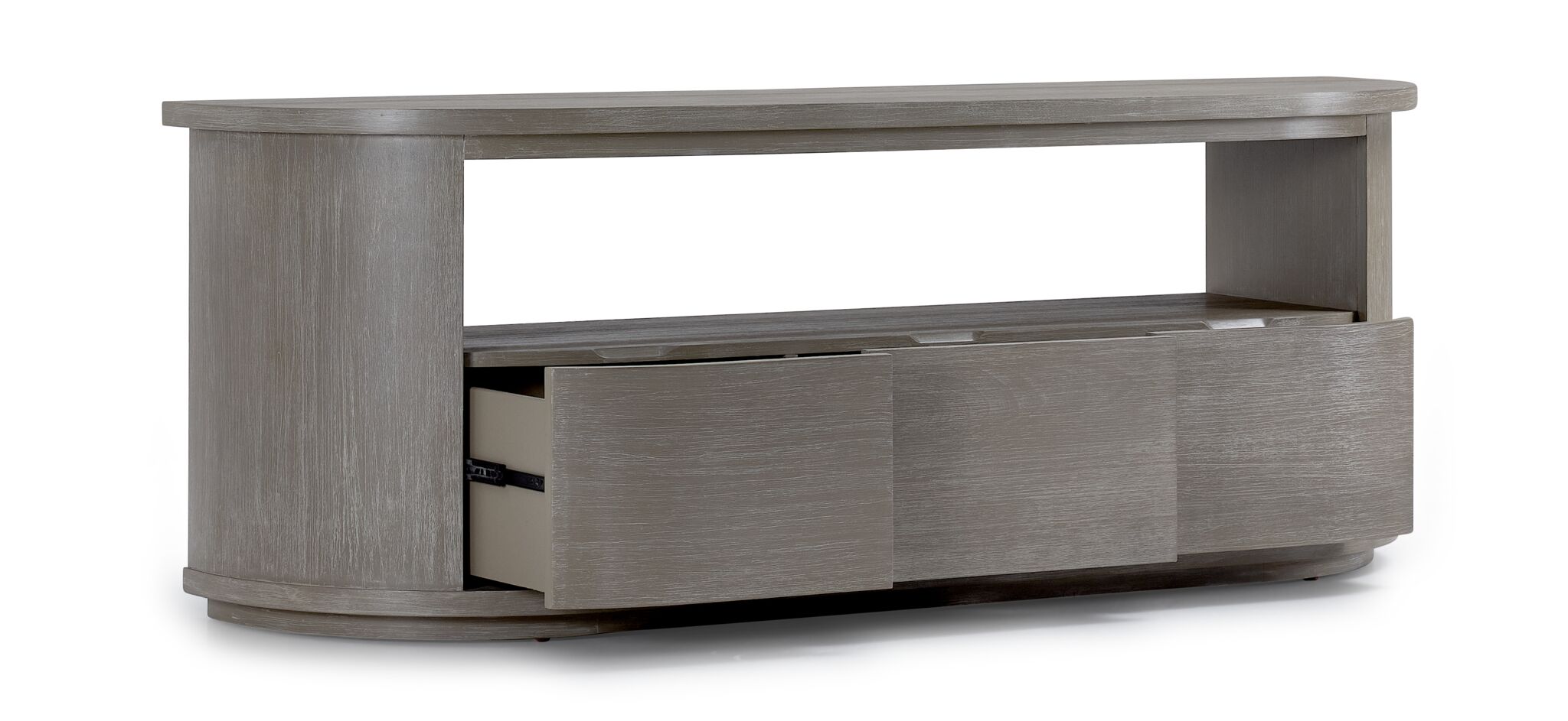 Fresh Perspective Turin 70" TV Stand - Grey