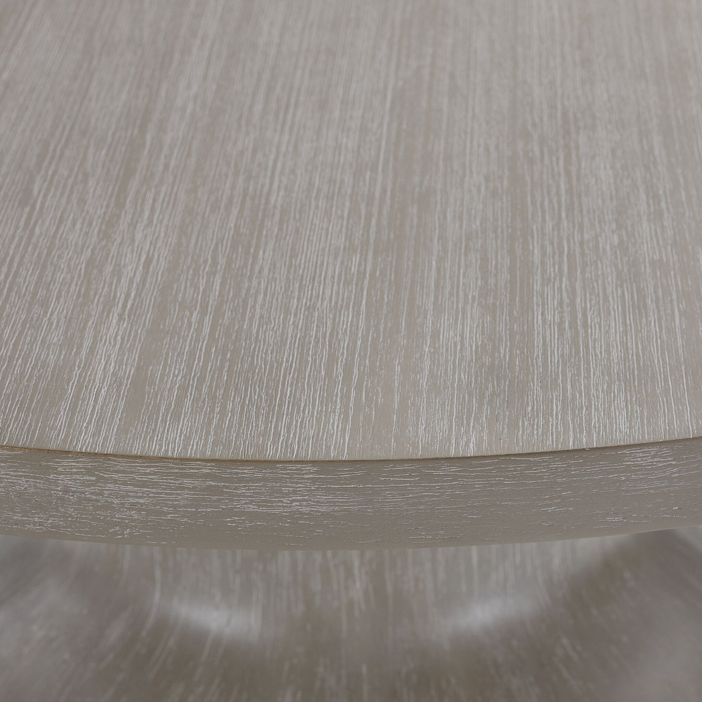 Fresh Perspective Turin 38" Round Coffee Table - Grey