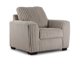 Tuscan Sofa, Loveseat and Chair Set - Brown, Grey