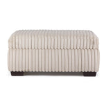 Tuscan Storage Ottoman - Grey