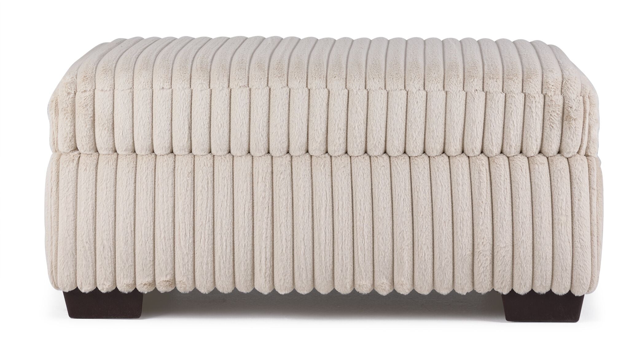 Tuscan Storage Ottoman - Grey