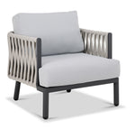 In Full Bloom - Urbana 5-Piece Conversation Set - Grey