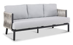 In Full Bloom - Urbana 5-Piece Conversation Set - Grey