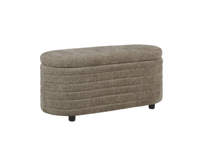Uden Storage Ottoman - Dark Grey
