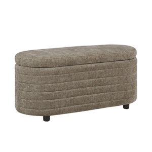 Uden Storage Ottoman - Dark Grey