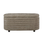 Uden Storage Ottoman - Dark Grey