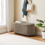 Uden Storage Ottoman - Dark Grey