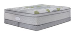 Beautyrest Max+ Valley Euro Top Plush King Mattress and Low Profile Split Boxspring Set