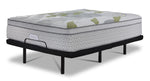 Beautyrest Max+ Valley Euro Top Plush Full Mattress and L2 Motion Pro Adjustable Base