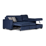 Vance Pop-Up Sofa Bed - Blue