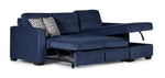 Vance Pop-Up Sofa Bed - Blue