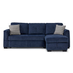 Vance Pop-Up Sofa Bed - Blue