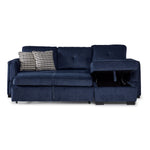 Vance Pop-Up Sofa Bed - Blue
