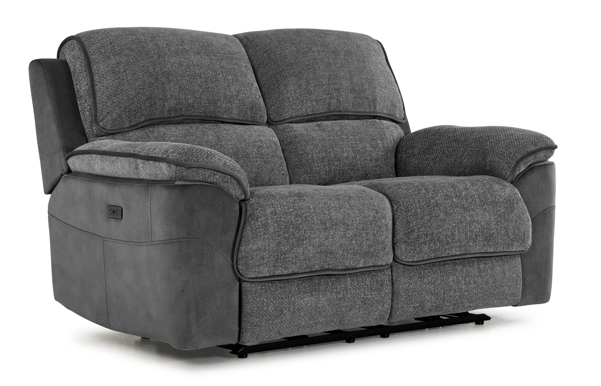 Vandelay Power Reclining Sofa and Loveseat Set - Grey