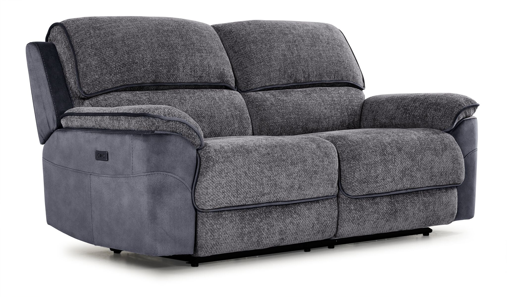 Vandelay Power Reclining Sofa and Loveseat Set - Blue