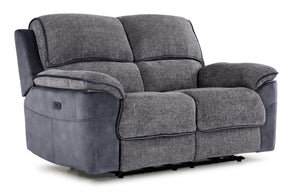 Vandelay Power Reclining Loveseat - Blue