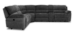 Vandelay 6-Piece Power Reclining Sectional - Grey