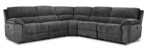 Vandelay 5-Piece Dual Power Reclining Sectional - Grey