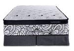 Kingsdown Vanguard Medium Euro Top King Mattress and Split Boxspring Set