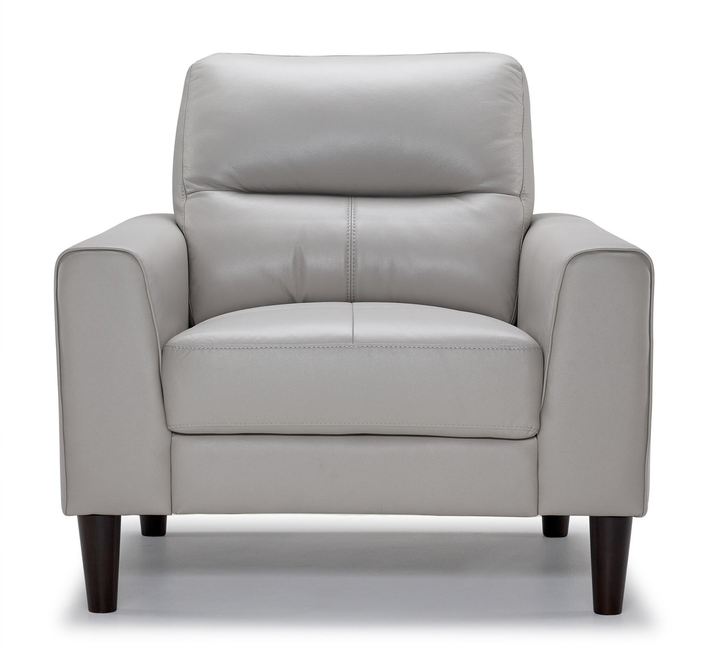 Verissimo Leather Chair - Silver