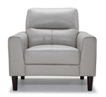 Verissimo Leather Chair - Silver