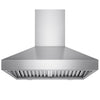 VICTORY Stainless Steel 36" 750 CFM Wall Mount Range Hood - Twister-36