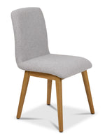 Vida Dining Chair - Natural Beige, Grey