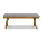 Vida Dining Bench - Natural Beige, Grey