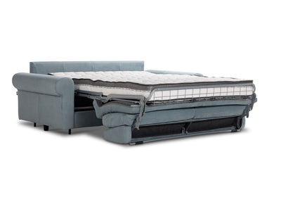 Vito Queen Sofa Bed - Blue