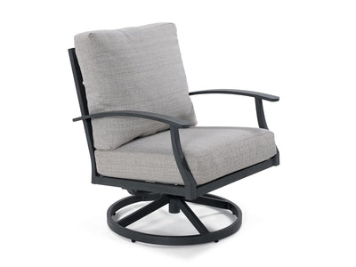 West Lake - Outdoor Swivel Chair - Grey