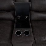 Weston 6-Piece Power Reclining Sectional with Console - Granite