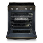 Whirlpool Black-on-Stainless Slide-In Electric Range (5.3 Cu.Ft.) - YWSES7530RV